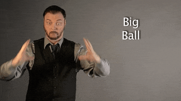 sign language big ball GIF by Sign with Robert