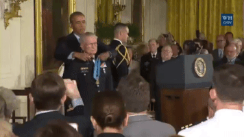 medal of freedom potus GIF by Obama