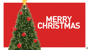 christmas tree happy holidays GIF by Buzzferkchurnt