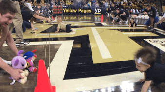 baby race GIF by UCF Knights