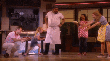 excited mom GIF by Waitress The Musical