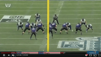 Pinstripe Bowl Football GIF