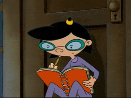 Nicksplat Writing GIF by Hey Arnold - Find & Share on GIPHY