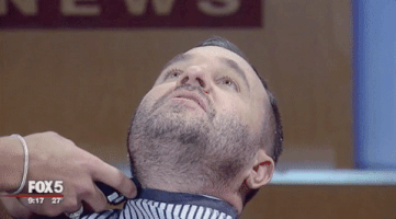 greg kelly shave GIF by Good Day New York