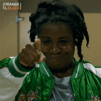 Orange Is The New Black Point And Laugh GIF by NETFLIX