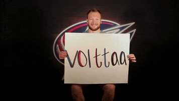 Victory Finland GIF by Columbus Blue Jackets