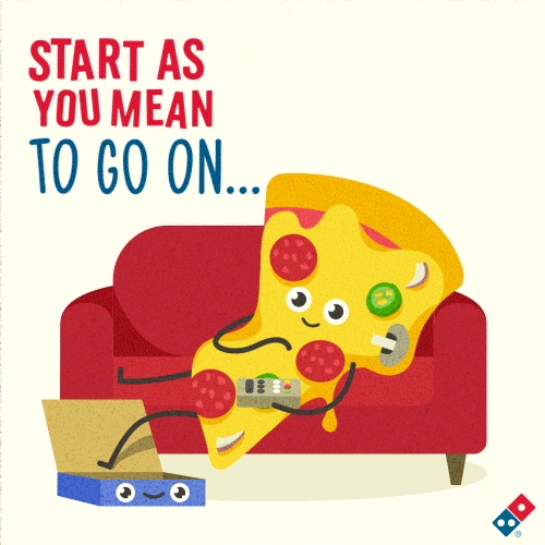 new year love GIF by Domino’s UK and ROI