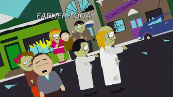 zombies GIF by South Park 