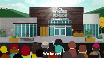 whole foods crowd GIF by South Park 