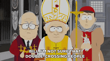 talking the pope GIF by South Park 