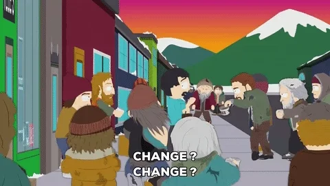 winter crowd GIF by South Park