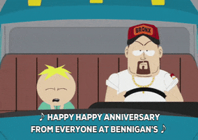Talking Happy Anniversary GIF by South Park