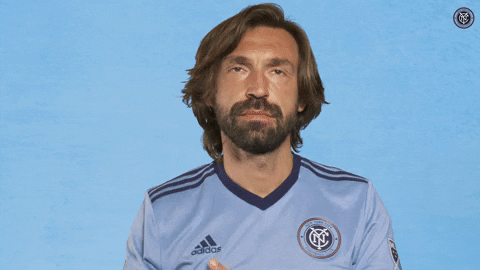 Think Andrea Pirlo GIF by NYCFC - Find & Share on GIPHY