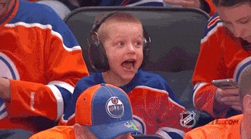 Excited Stanley Cup Playoffs GIF by NHL