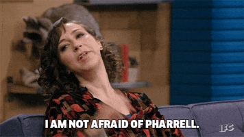 Kristen Schaal Im Not Afraid Of Pharrell GIF by IFC