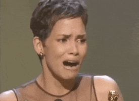 halle berry crying GIF by The Academy Awards