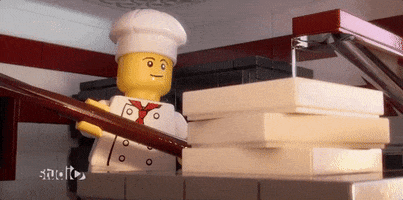 lego city pizza GIF by LEGO
