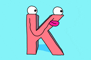 K Alphabet GIF by GIPHY Studios Originals