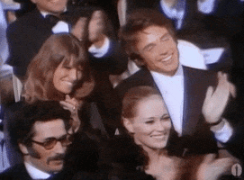 warren beatty clapping GIF by The Academy Awards