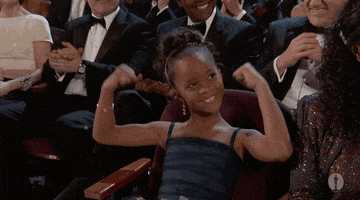 Quvenzhané Wallis Cheer GIF by The Academy Awards