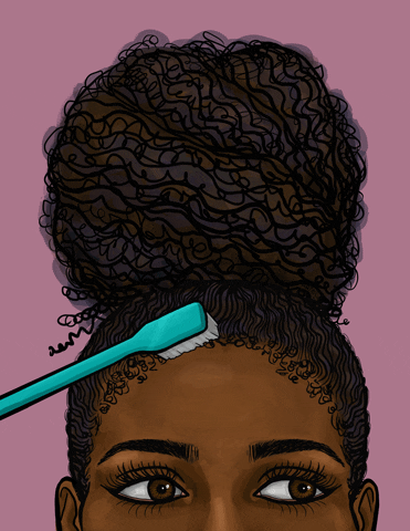 Art Hair GIF by GIPHY Studios Originals