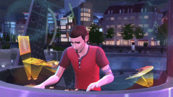 Party Spinning GIF by The Sims