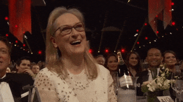 Meryl Streep Lol GIF by SAG Awards