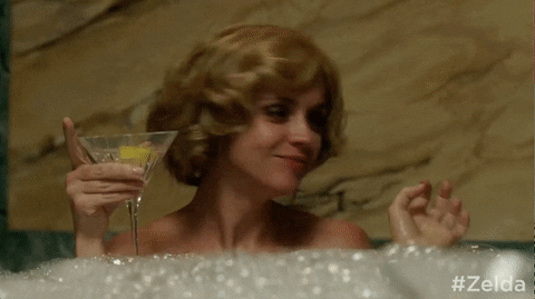 christina ricci drinking GIF by Z: The Beginning of Everything