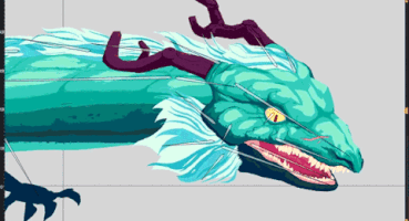 fourattic pixelart dragon gamedev indiedev GIF