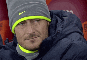 disappointed francesco totti GIF by AS Roma
