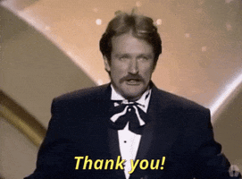 Robin Williams Thank You GIF by The Academy Awards