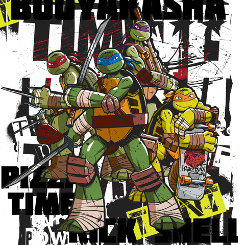 puzzle message GIF by Teenage Mutant Ninja Turtles