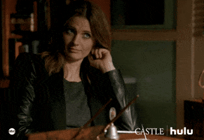 what are you saying kate beckett GIF by HULU