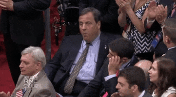 Chris Christie Slow Clap GIF by Election 2016