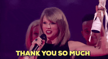 happy taylor swift GIF by BRIT Awards