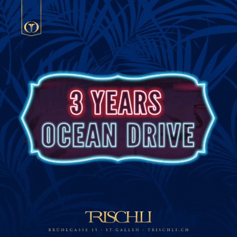 pleasure ocean drive trischli GIF