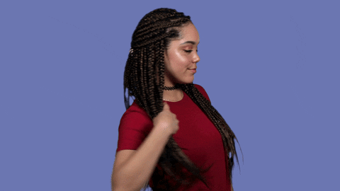 Hair Toss GIF by Jadagrace - Find & Share on GIPHY