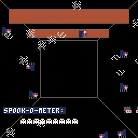 pixel art spiders GIF by Tim Swast