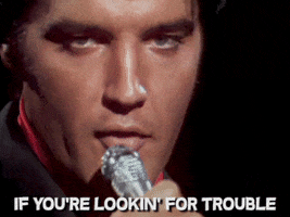 Guitar Man Trouble GIF by Elvis Presley