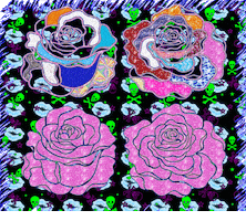 pink rose love GIF by Re Modernist