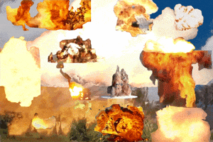 explode nuclear explosion GIF by Faith Holland