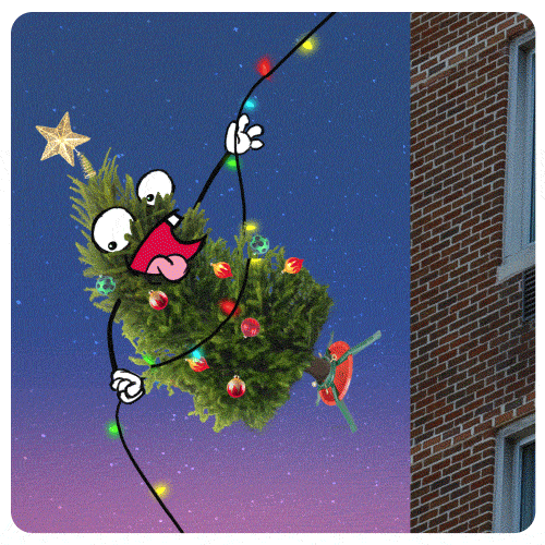 feliz navidad tree GIF by Chris Timmons