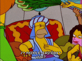 simpsons belly dancer