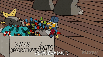 Episode 2 Xmas Decorations GIF by The Simpsons