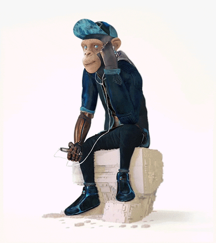 amyoxmx monkey/rodin GIF