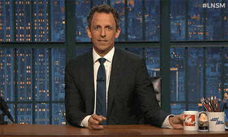 i don't care sip GIF by Late Night with Seth Meyers