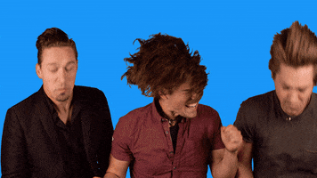 rock rocking out GIF by Hanson
