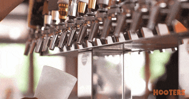 beer pour big daddy GIF by Hooters