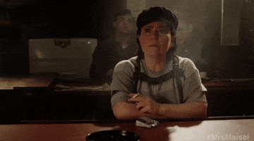 alex borstein susie GIF by The Marvelous Mrs. Maisel