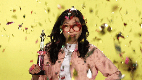 you win number 1 GIF by Awkwafina